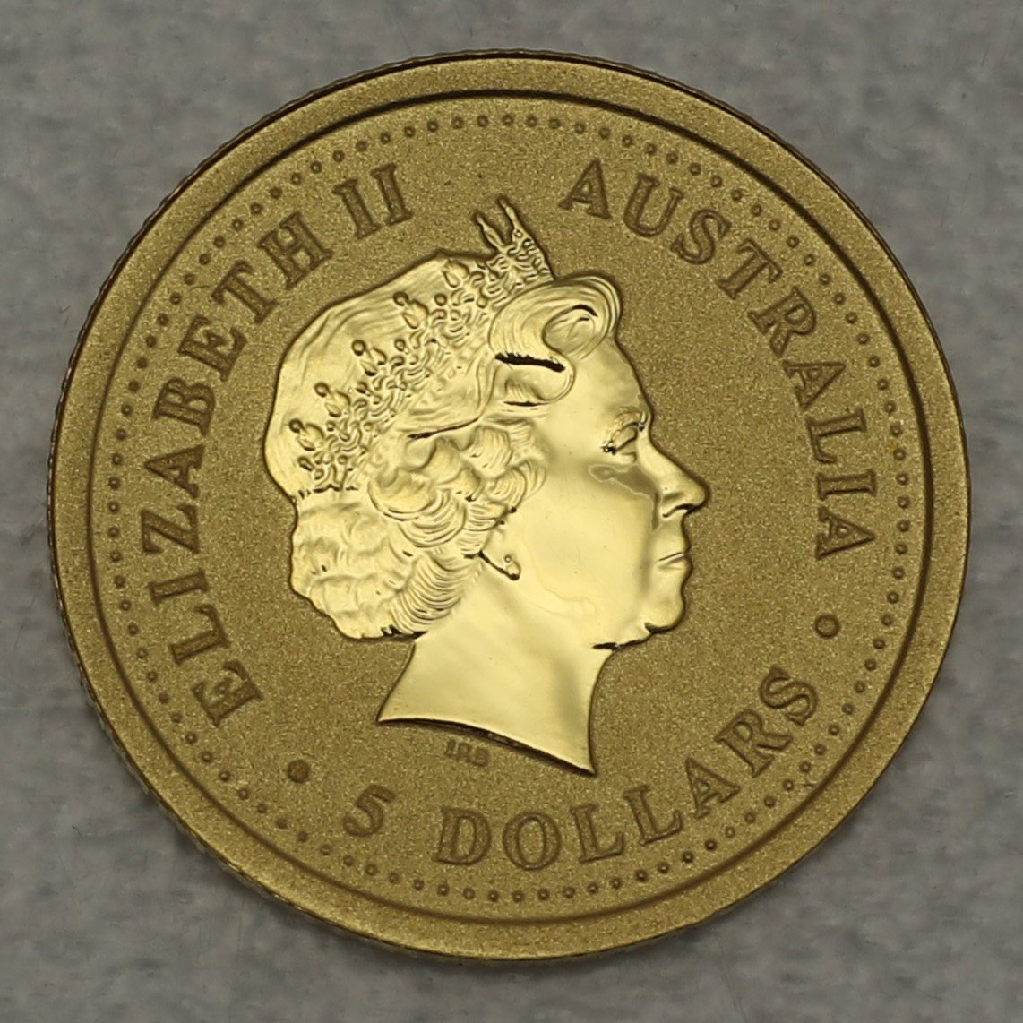 Goldmünze 1/20oz "Känguru" 2005 Australian Nugget (Australien) - Detailansicht 1