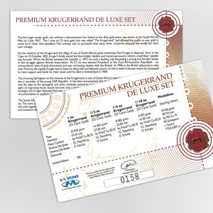 Goldmünzen 4 x "Krügerrand" 2008 (PP) Premium de Luxe Set – 5-teilig (Südafrika) - Miniaturansicht 6