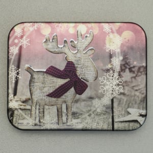 Geschenk-Box "Weihnachts-Elch" (eckig) image