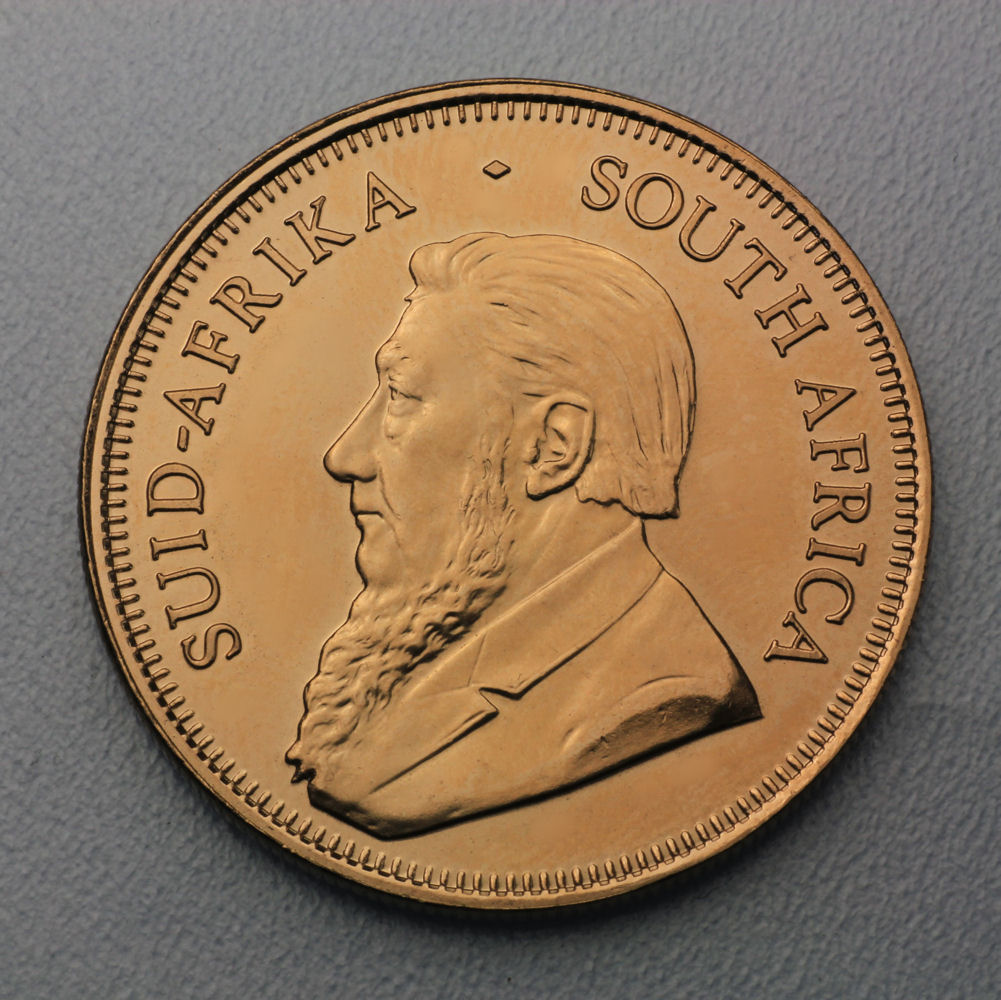 Goldmünze 1oz "Krügerrand" verschiedene Jahrgänge (Südafrika) - Hauptansicht