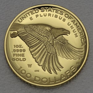Goldmünze 1oz "American Liberty" 2017 (HR) 225th Anniversary (USA) - Miniaturansicht 3