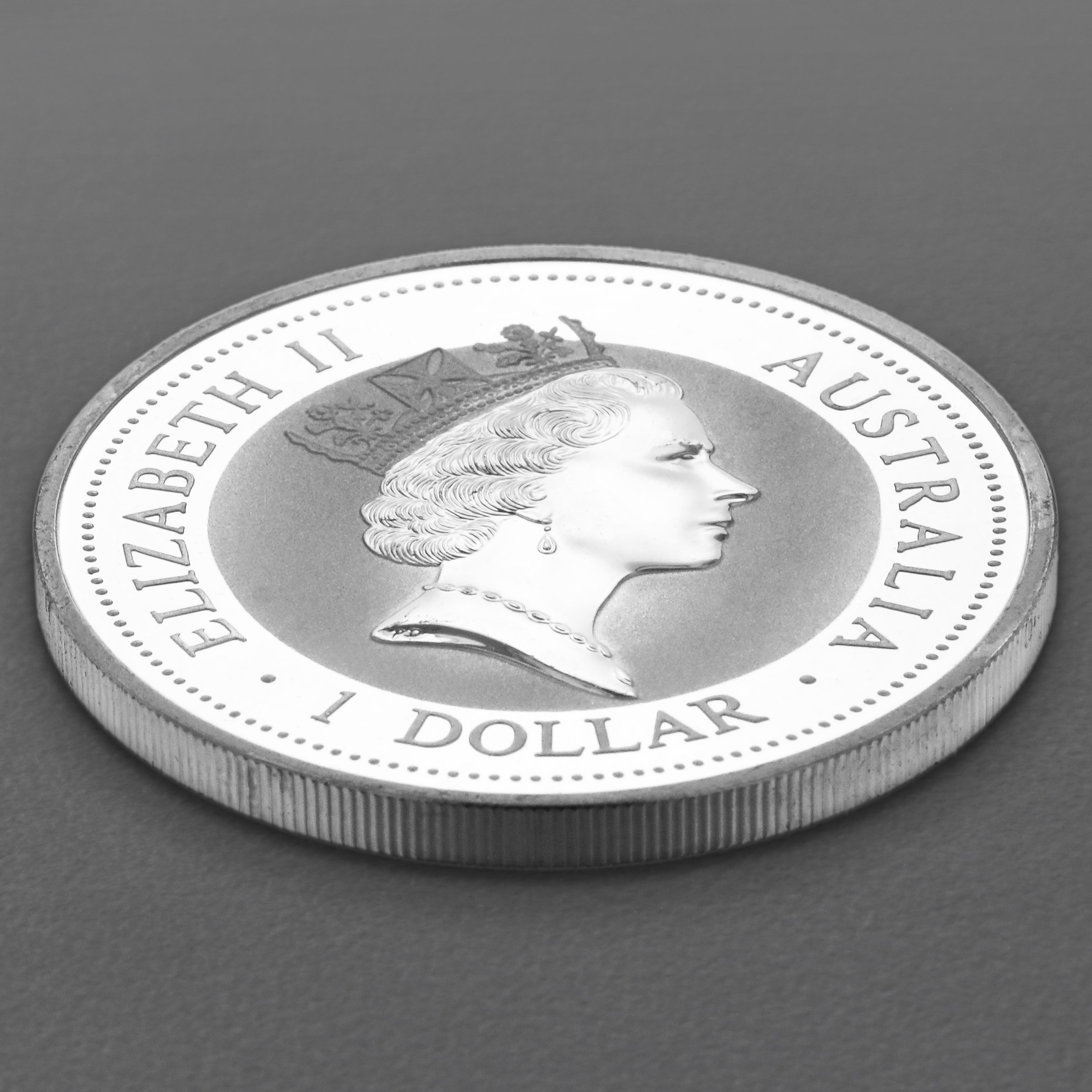 Silbermünze 1oz "Kookaburra" 1997 (Australien) - Detailansicht 3