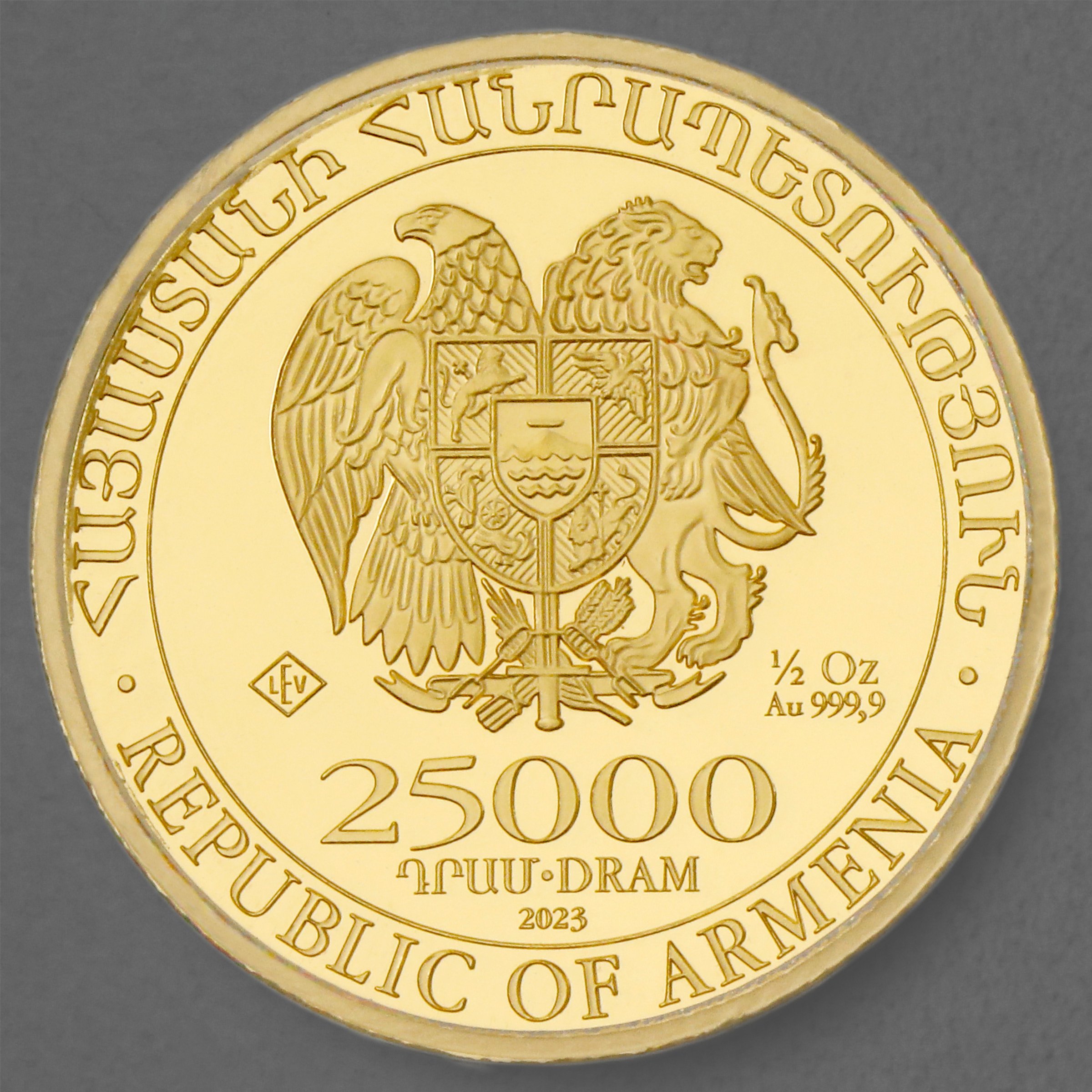 Goldmünze 1/2oz "Arche Noah" 2023 (Armenien) - Detailansicht 1