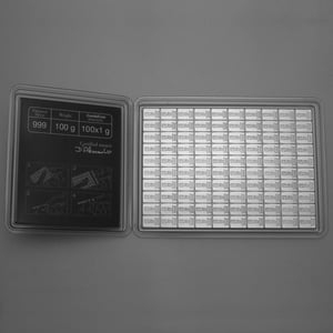 Münztafel 100 x 1g Ag "CombiCoin" (Cook Islands) - Miniaturansicht 2
