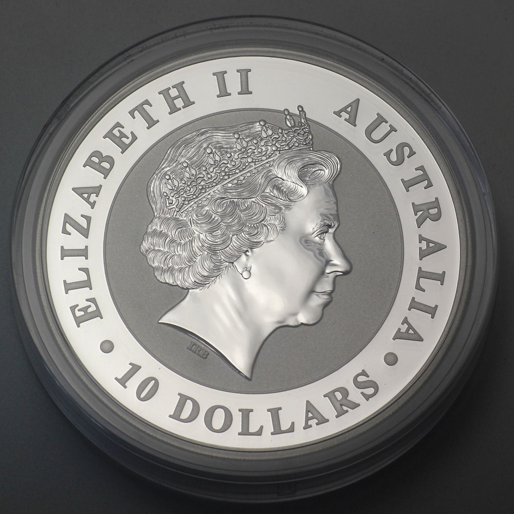 Silbermünze 10oz "Koala" 2014 (Australien) - Detailansicht 1