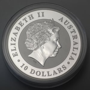 Silbermünze 10oz "Koala" 2014 (Australien) - Miniaturansicht 2