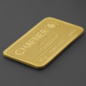 Goldbarren 20g C.HAFNER - "Resale" - Miniaturansicht 2