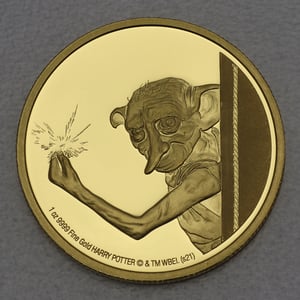 Goldmünze 1oz "Dobby, der Hauself" 2021 (PP) Harry Potter™ Classic (Niue) - Hauptansicht