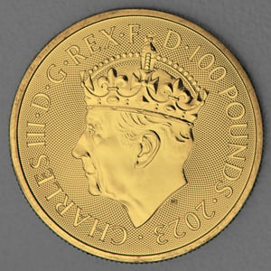 Goldmünze 1oz "Coronation Charles III." 2023 Coronation Coin (Großbritannien) - Miniaturansicht 2