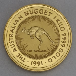 Goldmünze 1kg "Känguru" 1991 Australian Nugget (Australien) - Hauptansicht