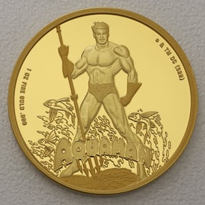 Goldmünze 1oz "Aquaman™" 2023 DC Comics (Samoa) - Hauptansicht