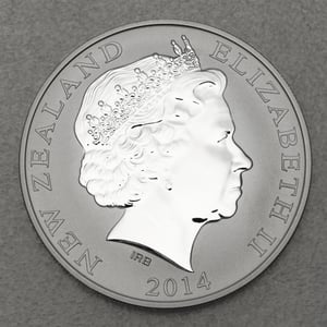 Silbermünze 1oz "Kiwi" 2014 Treasures of New Zealand (Neuseeland) - Miniaturansicht 2