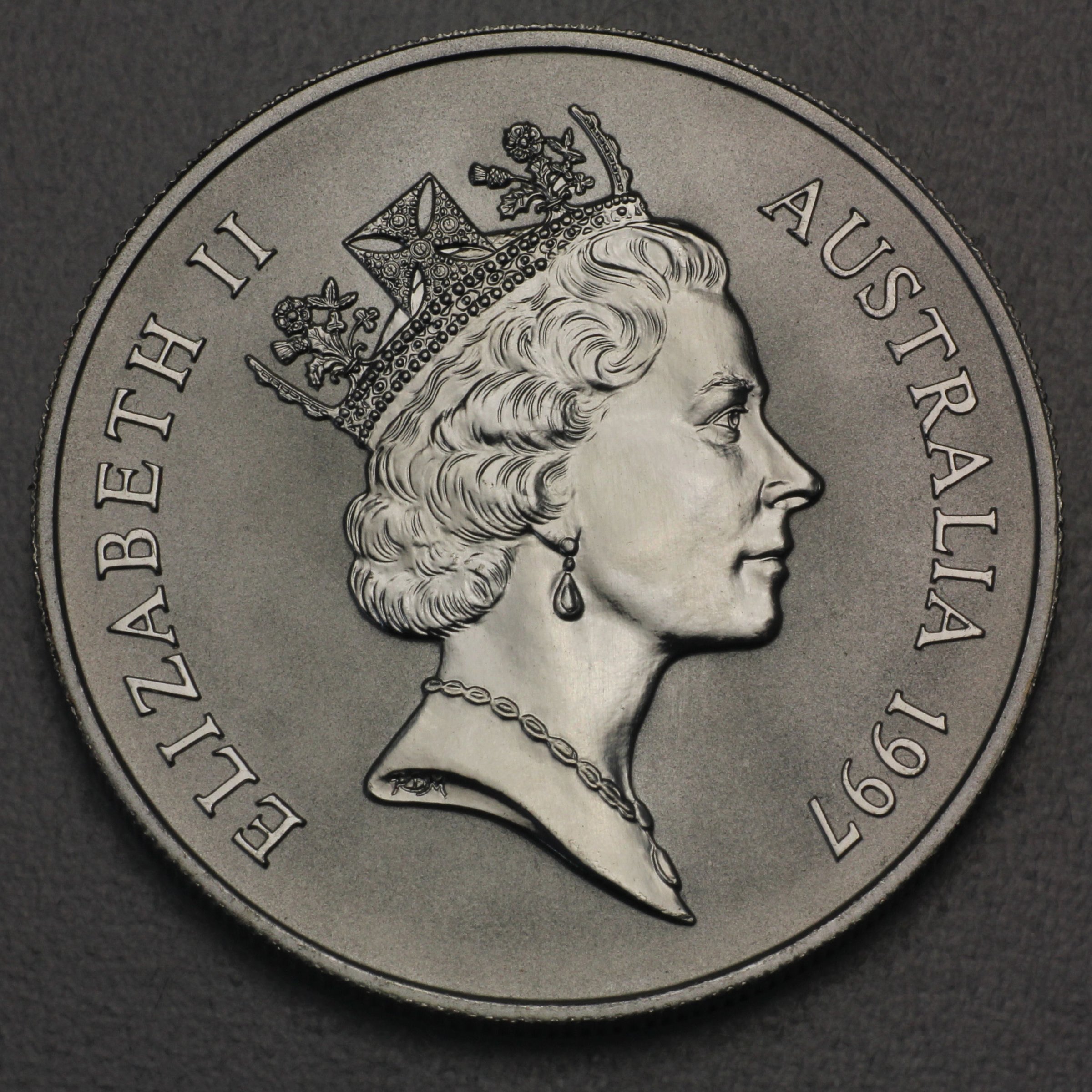 Silbermünze 1oz "Känguru" 1997 Royal Australian Mint (Australien) - Detailansicht 1