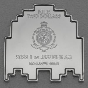 Silbermünze 1oz "Pac-Man™ – Ghost" 2022 (Niue) - Miniaturansicht 2
