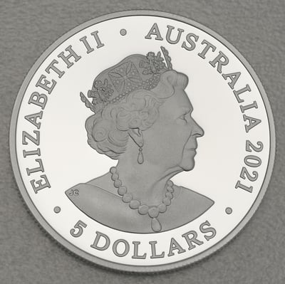 Silbermünze 1oz "Redback Spider" 2021 (koloriert) Australias Most Dangerous (Australien) - Miniaturansicht 2