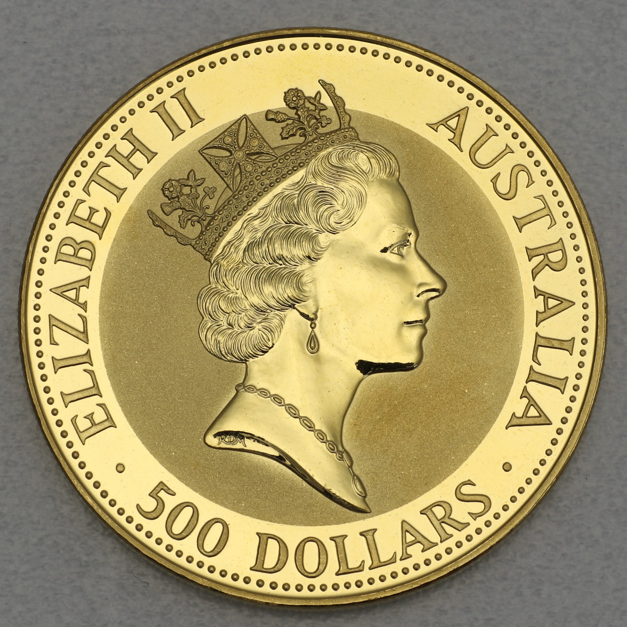 Goldmünze 2oz "Känguru" 1991 Australian Nugget (Australien) - Detailansicht 1