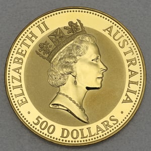 Goldmünze 2oz "Känguru" 1991 Australian Nugget (Australien) - Miniaturansicht 2