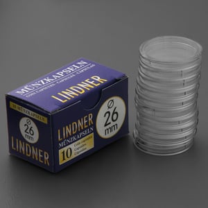 Münzkapseln 26mm 10er-Packung - Hauptansicht