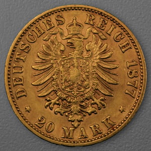 Goldmünze 20 Mark "Wilhelm I." 1877-A J.246 (Preußen) - Miniaturansicht 2