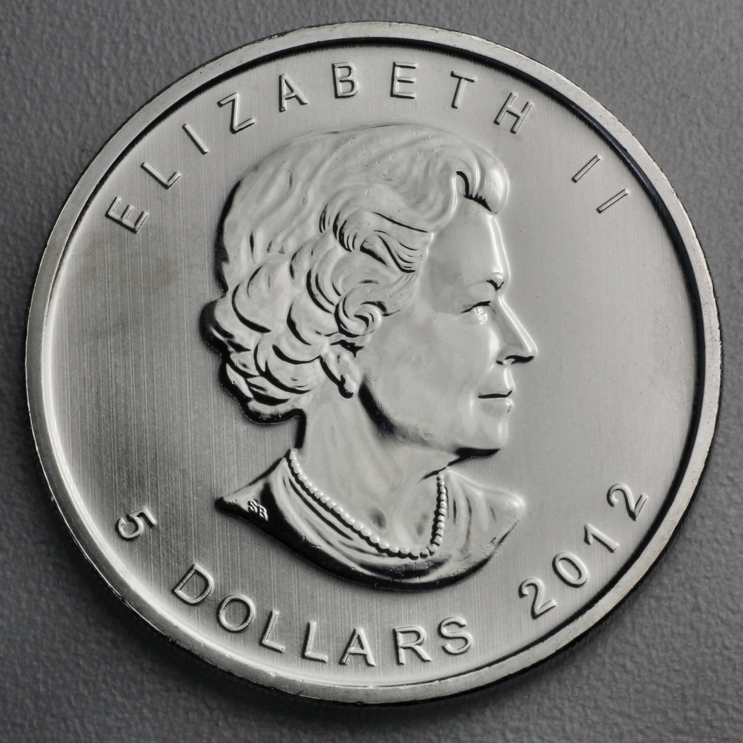 Silbermünze 1oz "Elch" 2012 Wildlife Canada (Kanada) - Detailansicht 1