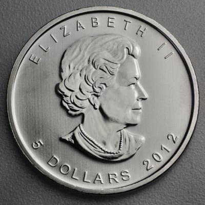 Silbermünze 1oz "Elch" 2012 Wildlife Canada (Kanada) - Miniaturansicht 2