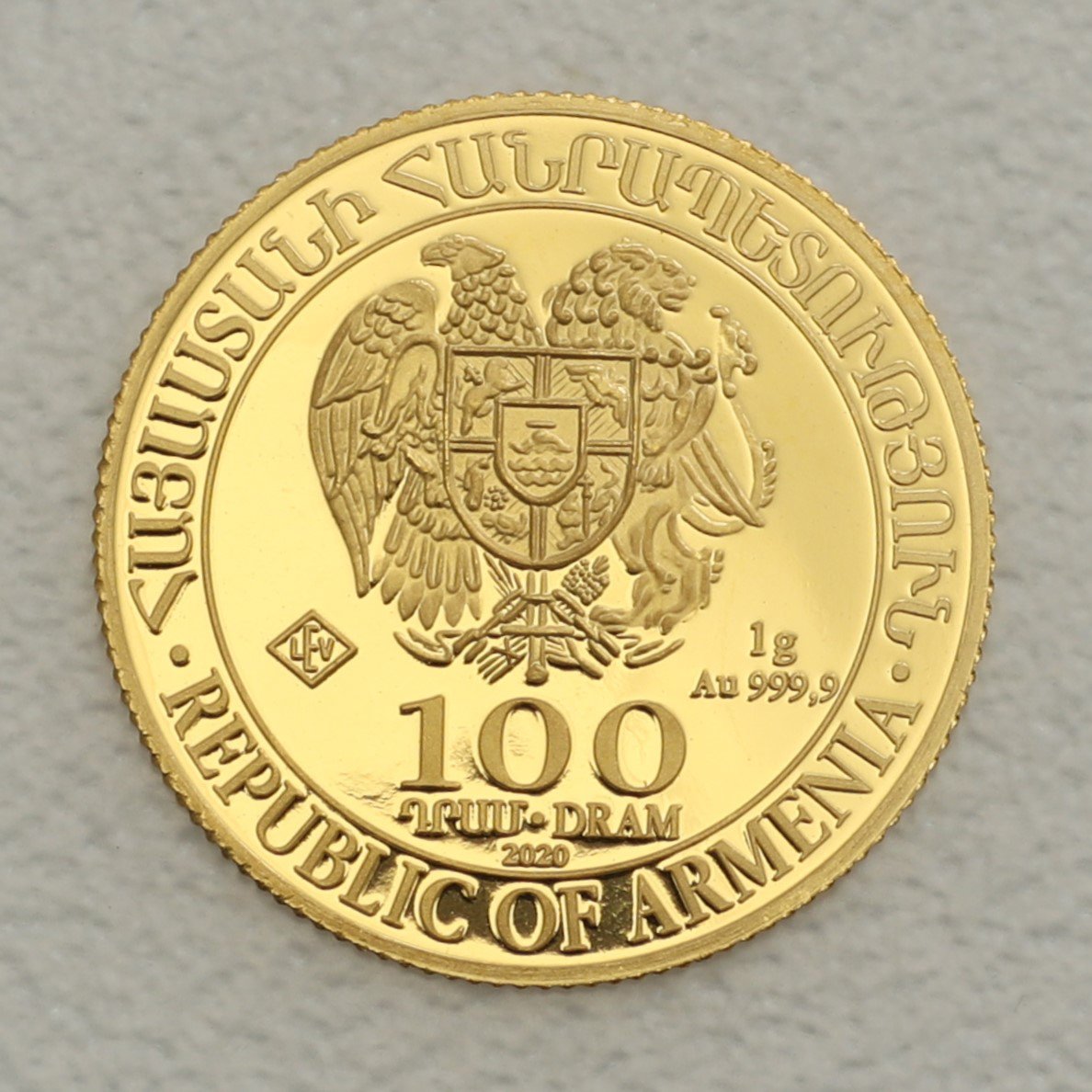 Goldmünze 1g "Arche Noah" verschiedene Jahrgänge (Armenien) - Detailansicht 1