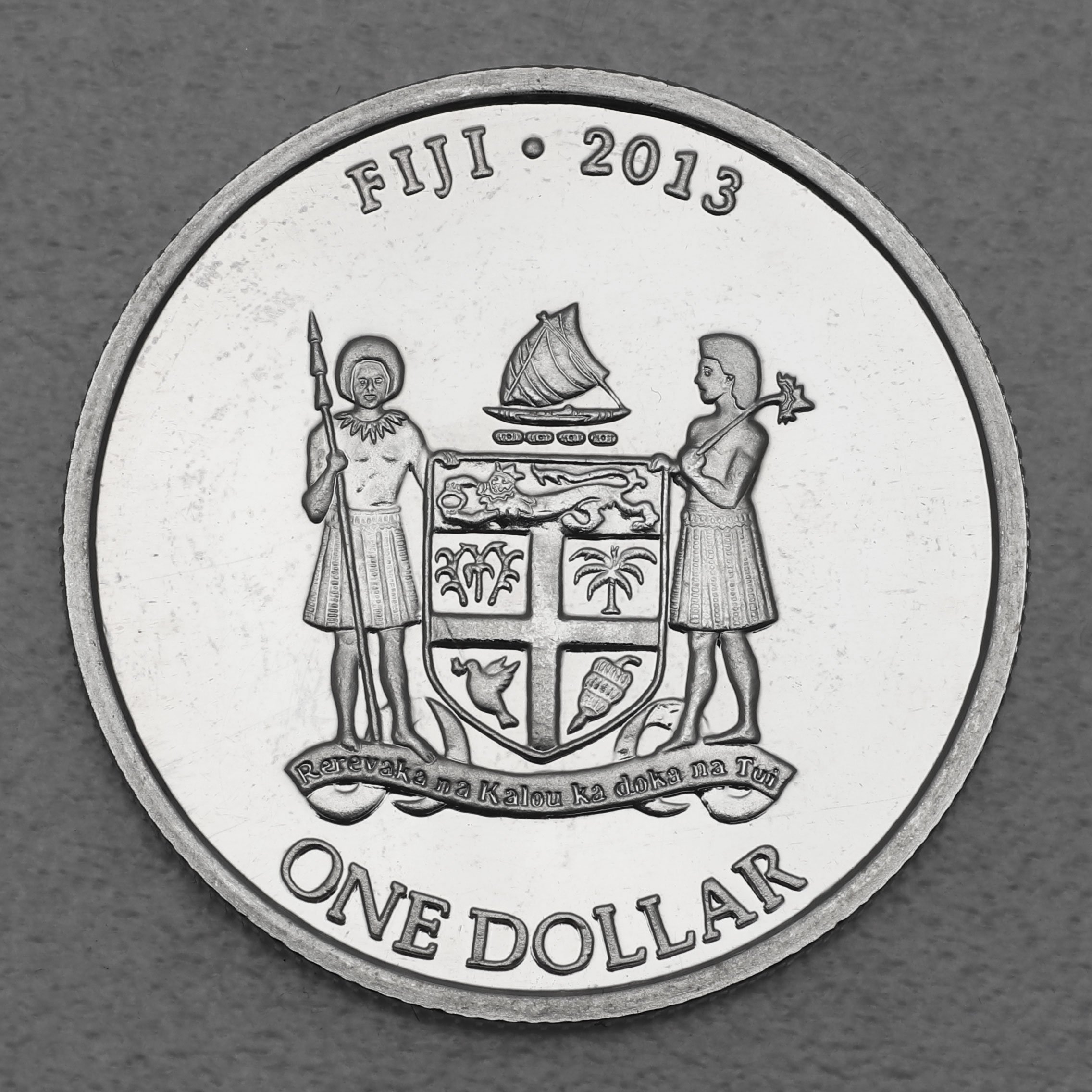 Silbermünze 1/2oz "Fiji Taku Schildkröte" 2013 (Fidschi) - Detailansicht 1