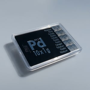 Palladiumtafel (10x 1g Feinpalladium) "CombiBar" - Miniaturansicht 2