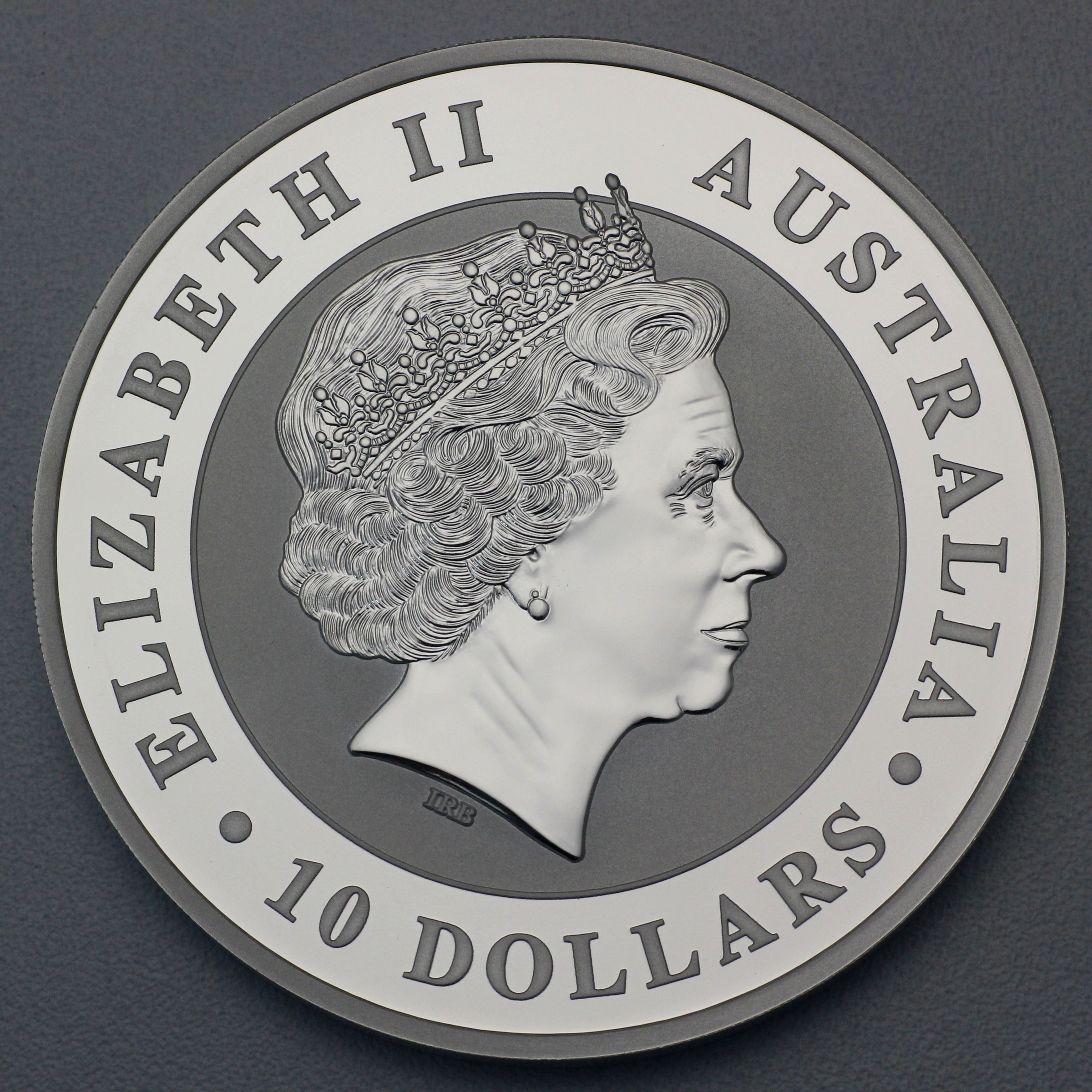Silbermünze 10oz "Kookaburra" 2017 (Australien) - Detailansicht 1