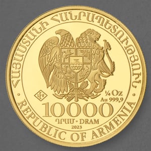 Goldmünze 1/4oz "Arche Noah" 2023 (Armenien) - Miniaturansicht 2