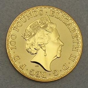 Goldmünze 1oz "Britannia" 2018 (Großbritannien) - Miniaturansicht 2
