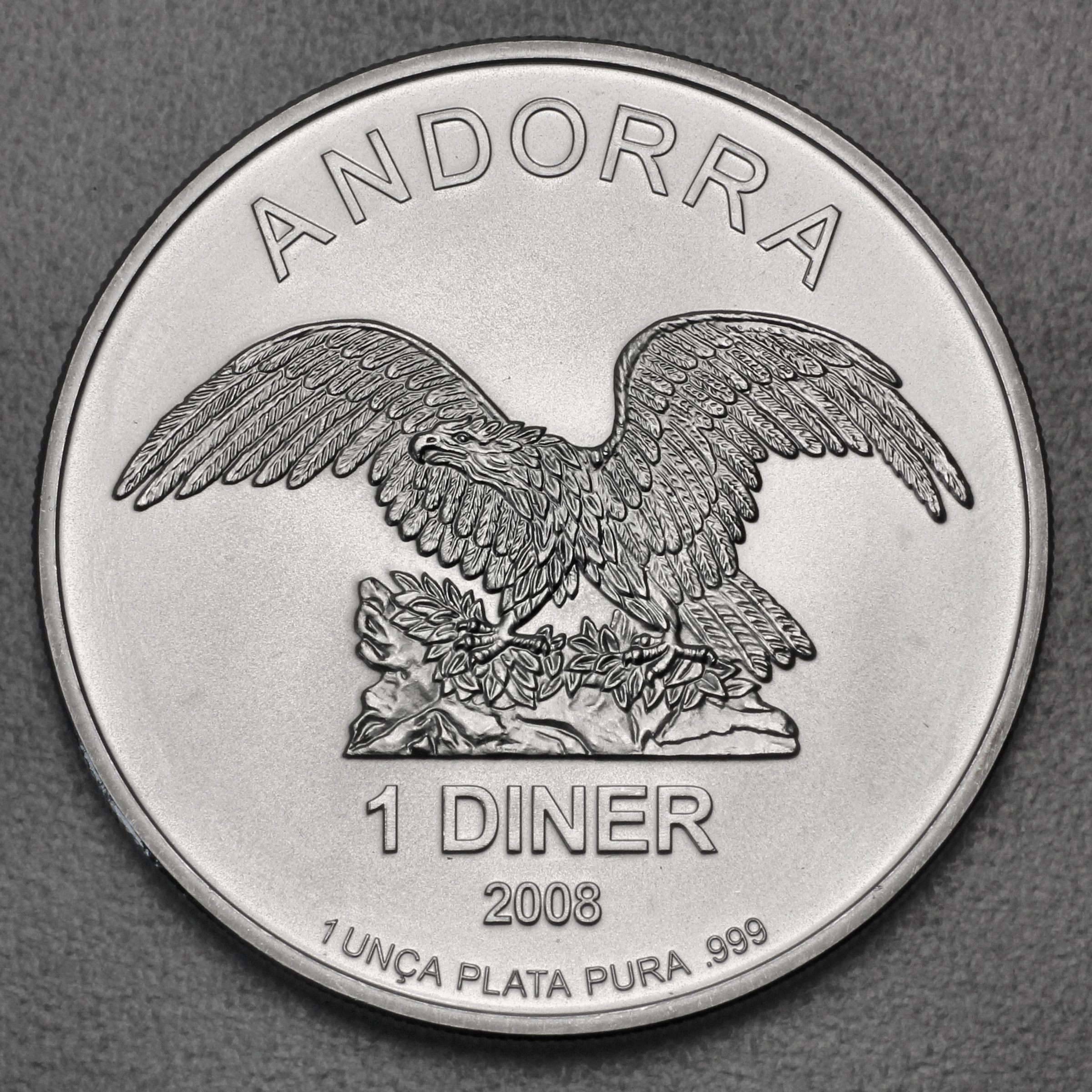 Silbermünze 1oz "Andorra Eagle" verschiedene Jahrgänge diff. (Andorra) - Hauptansicht