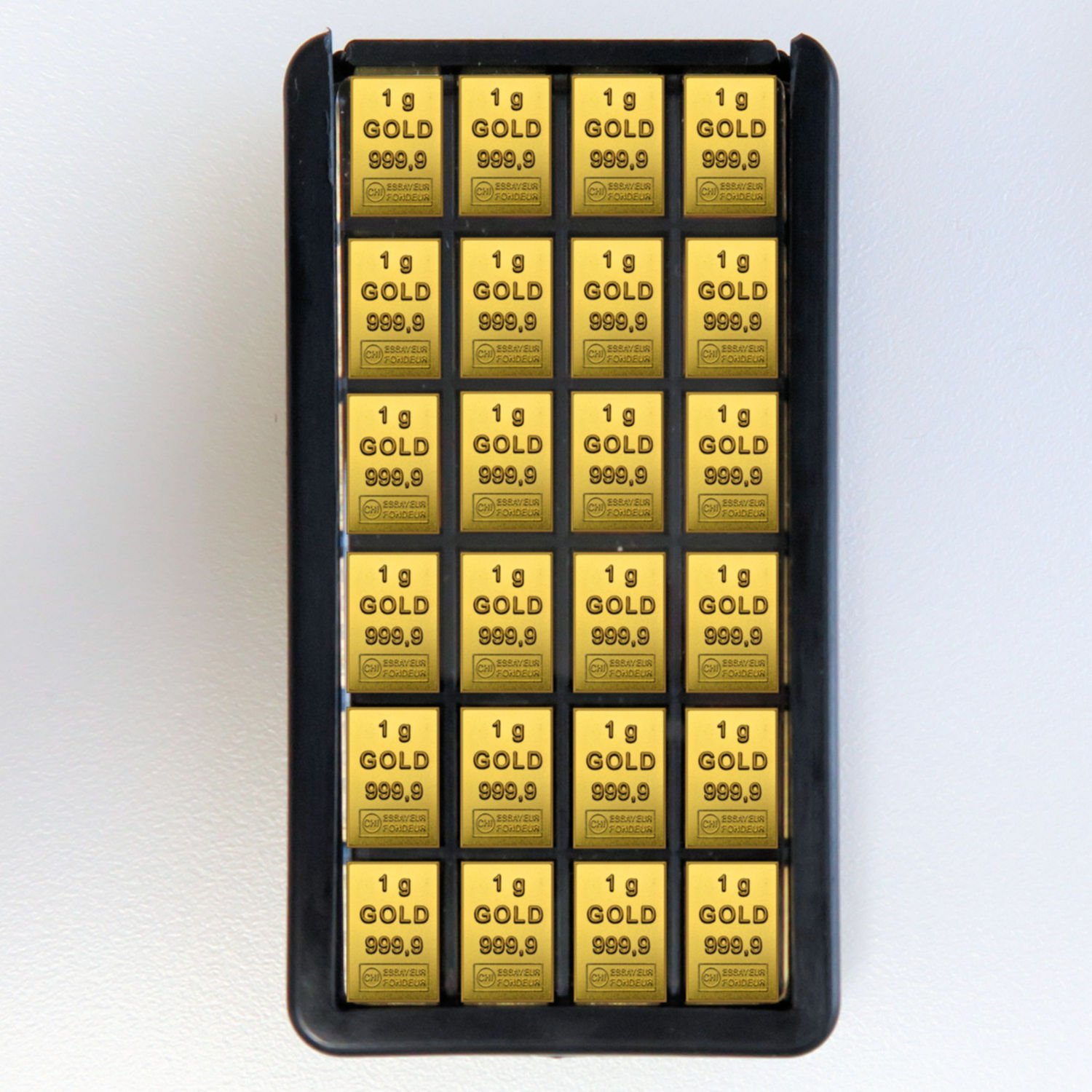 Gold-Box (24x1g Au) "CombiPurse" Edelmetall-Set - Hauptansicht
