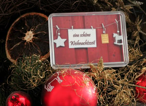 Goldbarren 1g "Schöne Weihnachtszeit" (Motivbox) - Miniaturansicht 2