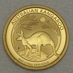 Goldmünze 1/10oz "Känguru" 2019 (Australien) - Hauptansicht