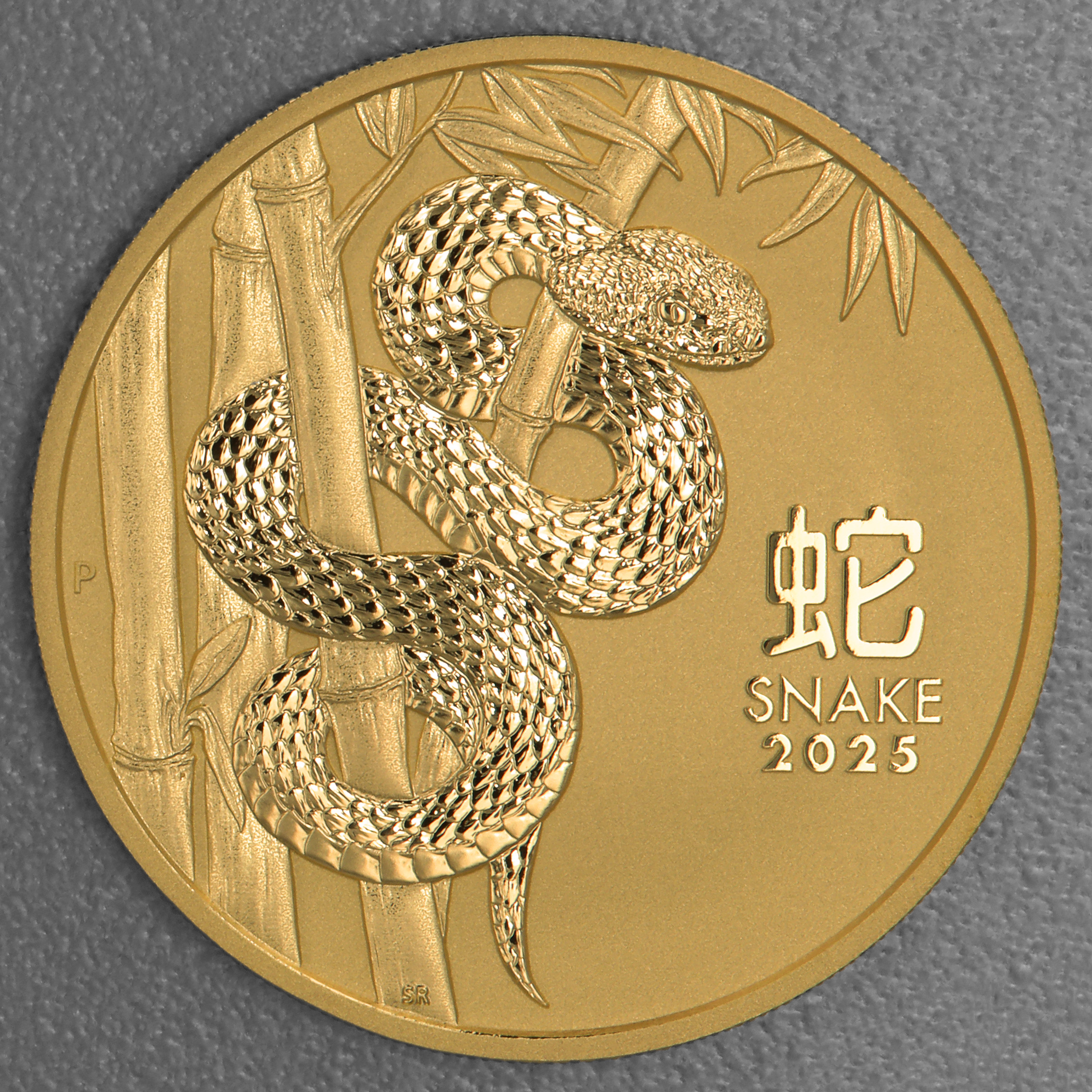 Goldmünze 2oz "Schlange" 2025 Lunar III – Year of the Snake (Australien) - Hauptansicht