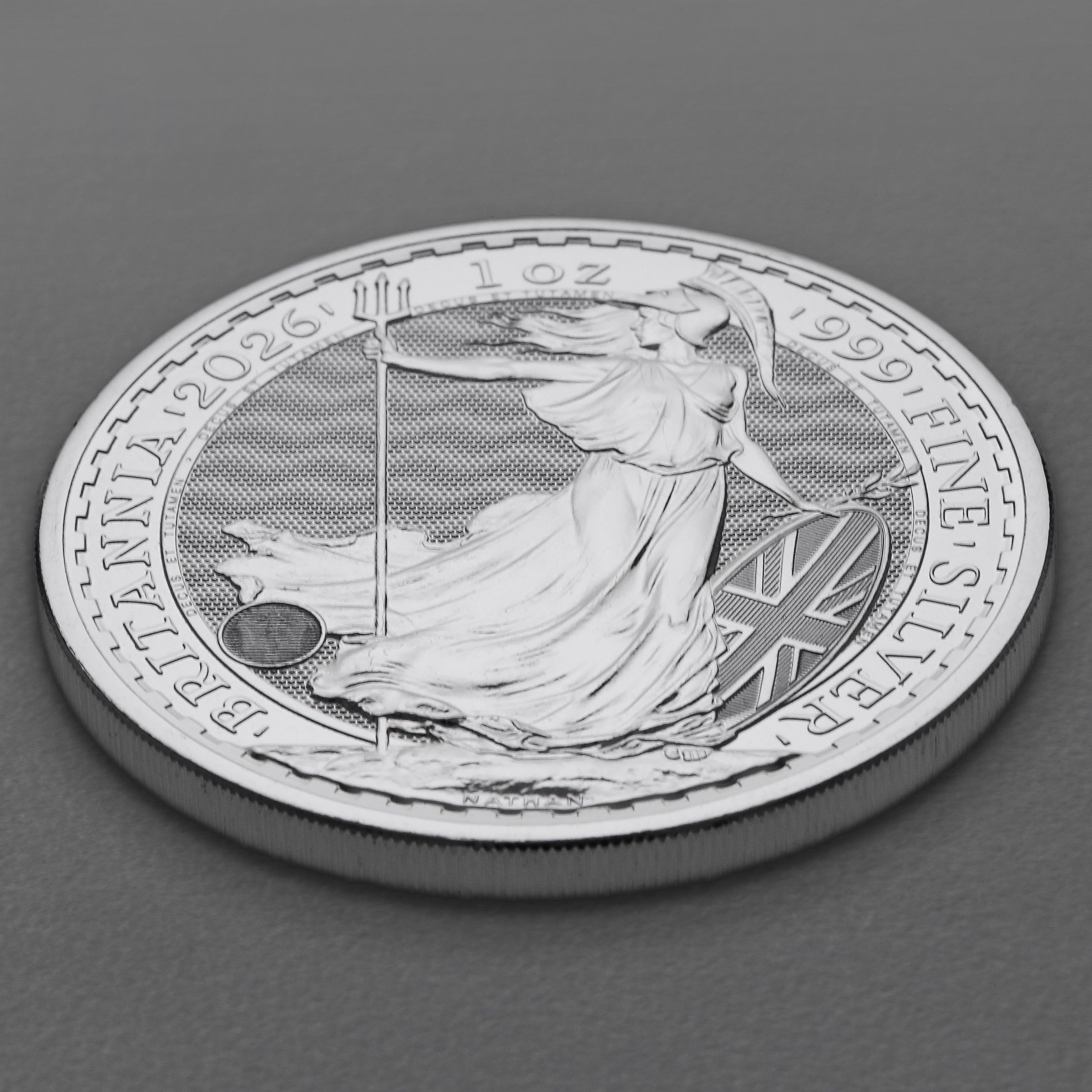 Silbermünze 1oz "Britannia" aktueller Jahrgang 19% (Großbritannien) - Detailansicht 2