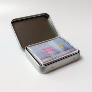 Geschenk-Box "Happy Birthday-Muffin" (eckig) - Miniaturansicht 4