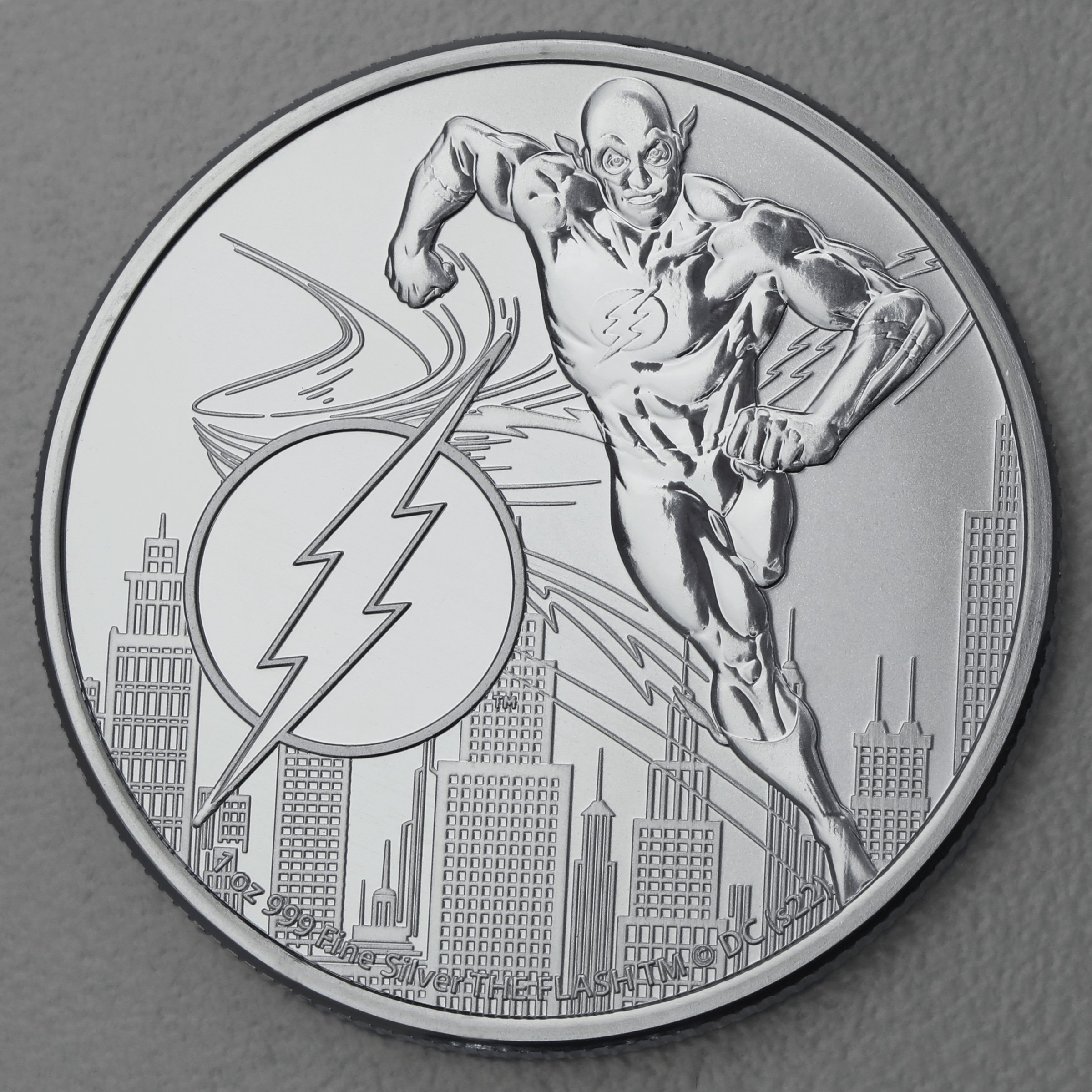 Silbermünze 1oz "The Flash" 2022 DC Comics 19% (Niue) - Hauptansicht