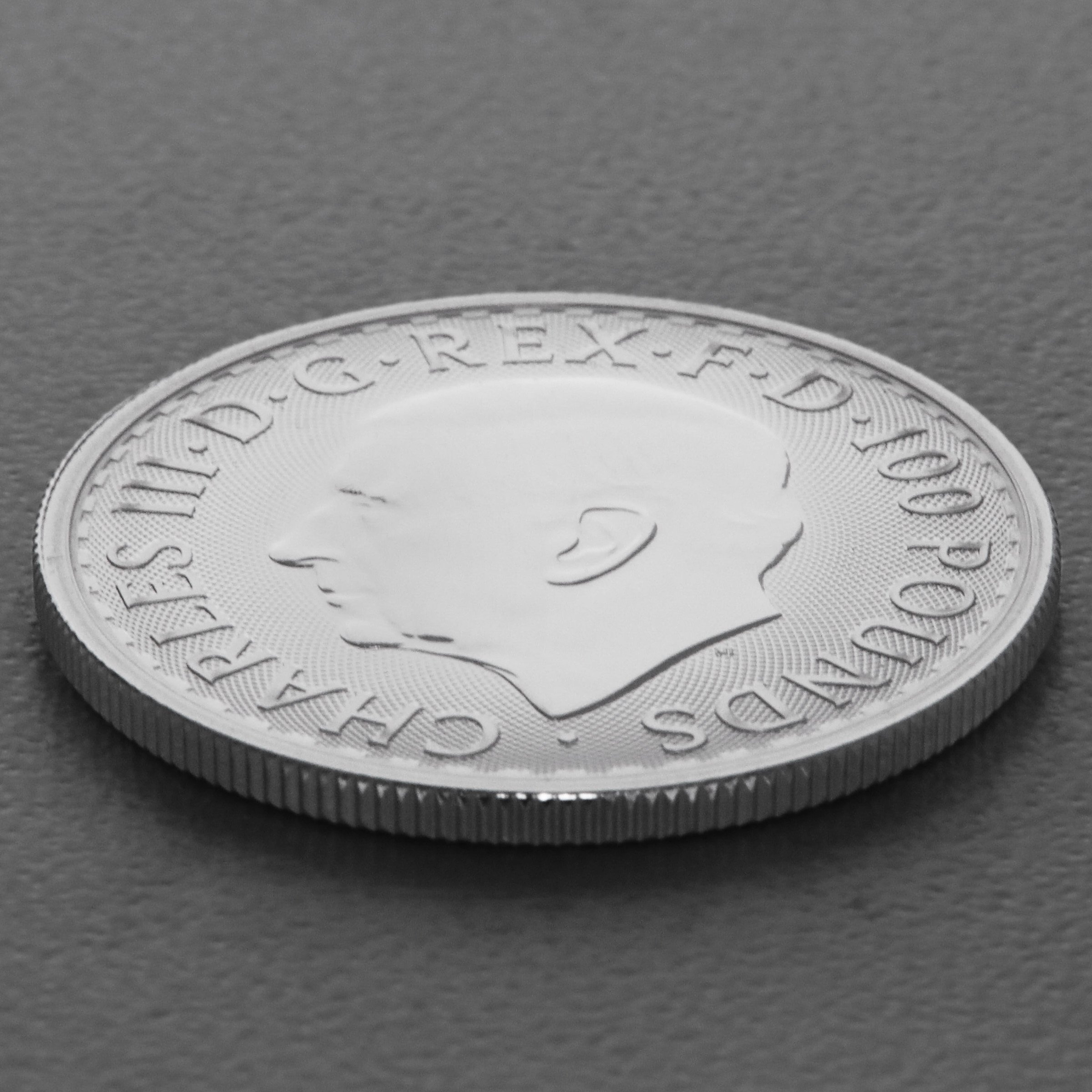 Platinmünze 1oz "Britannia" aktueller Jahrgang Charles III. (Großbritannien) - Detailansicht 3