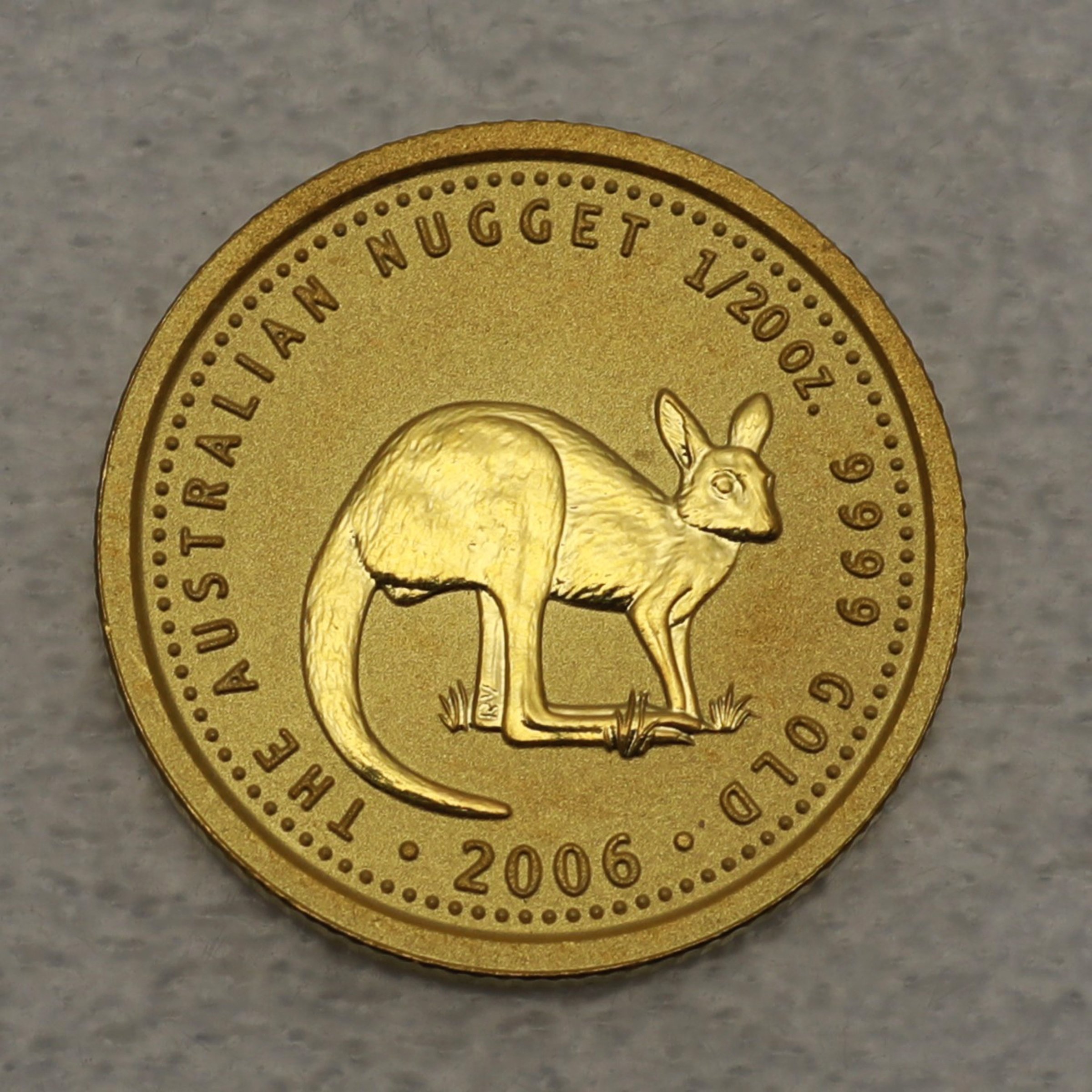 Goldmünze 1/20oz "Känguru" 2006 Australian Nugget (Australien) - Hauptansicht