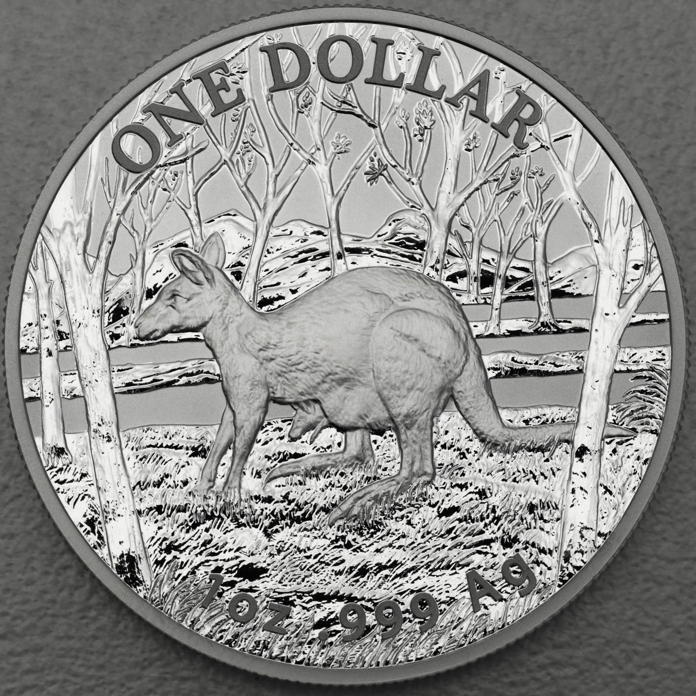 Silbermünze 1oz "Känguru" 2016 Royal Australian Mint (Australien) - Hauptansicht