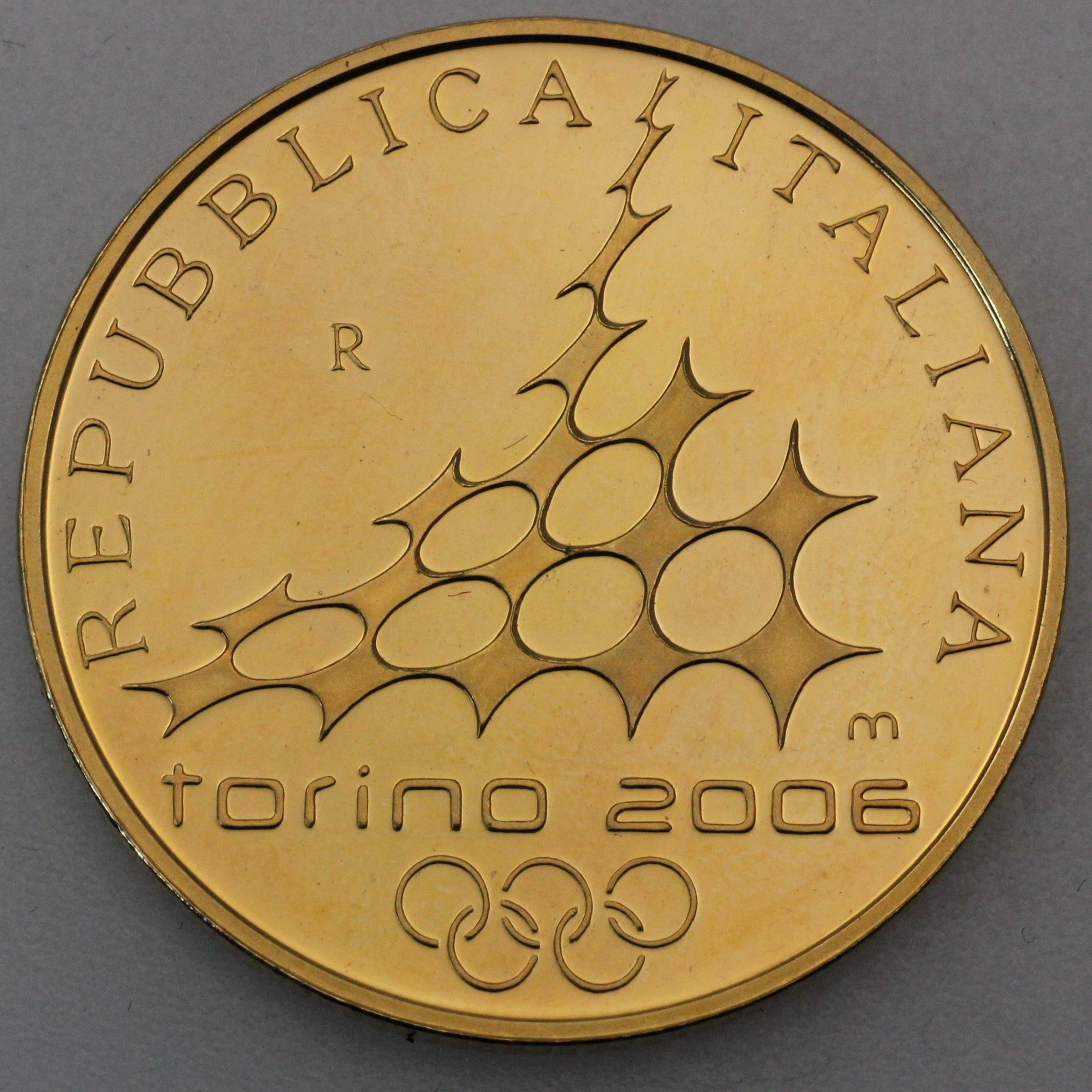 Goldmünze 50 Euro "Reitstandbild" 2005 (Italien) - Detailansicht 1