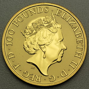 Goldmünze 1oz "Falcon of the Plantagenets" 2019 The Queen s Beasts (Großbritannien) - Miniaturansicht 2
