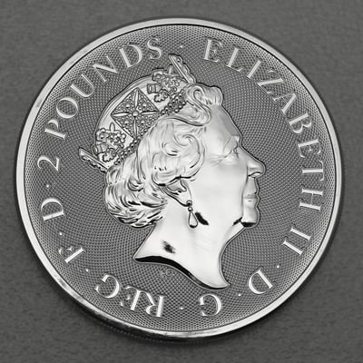 Silbermünze 1oz "Valiant" 2021 (Großbritannien) - Miniaturansicht 2