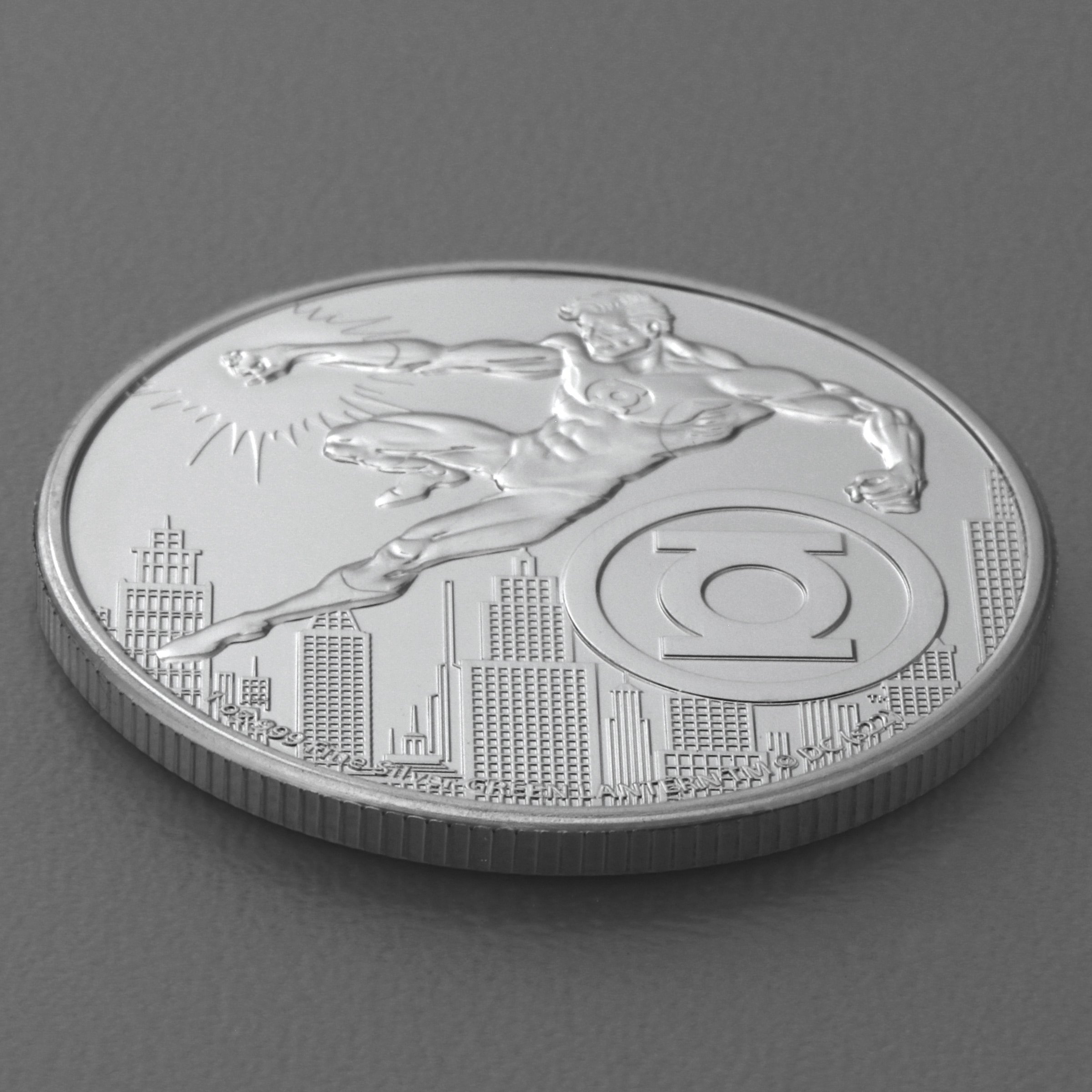 Silbermünze 1oz "Green Lantern" 2022 DC Comics (Niue) - Detailansicht 2