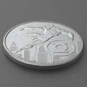 Silbermünze 1oz "Green Lantern" 2022 DC Comics (Niue) - Miniaturansicht 3