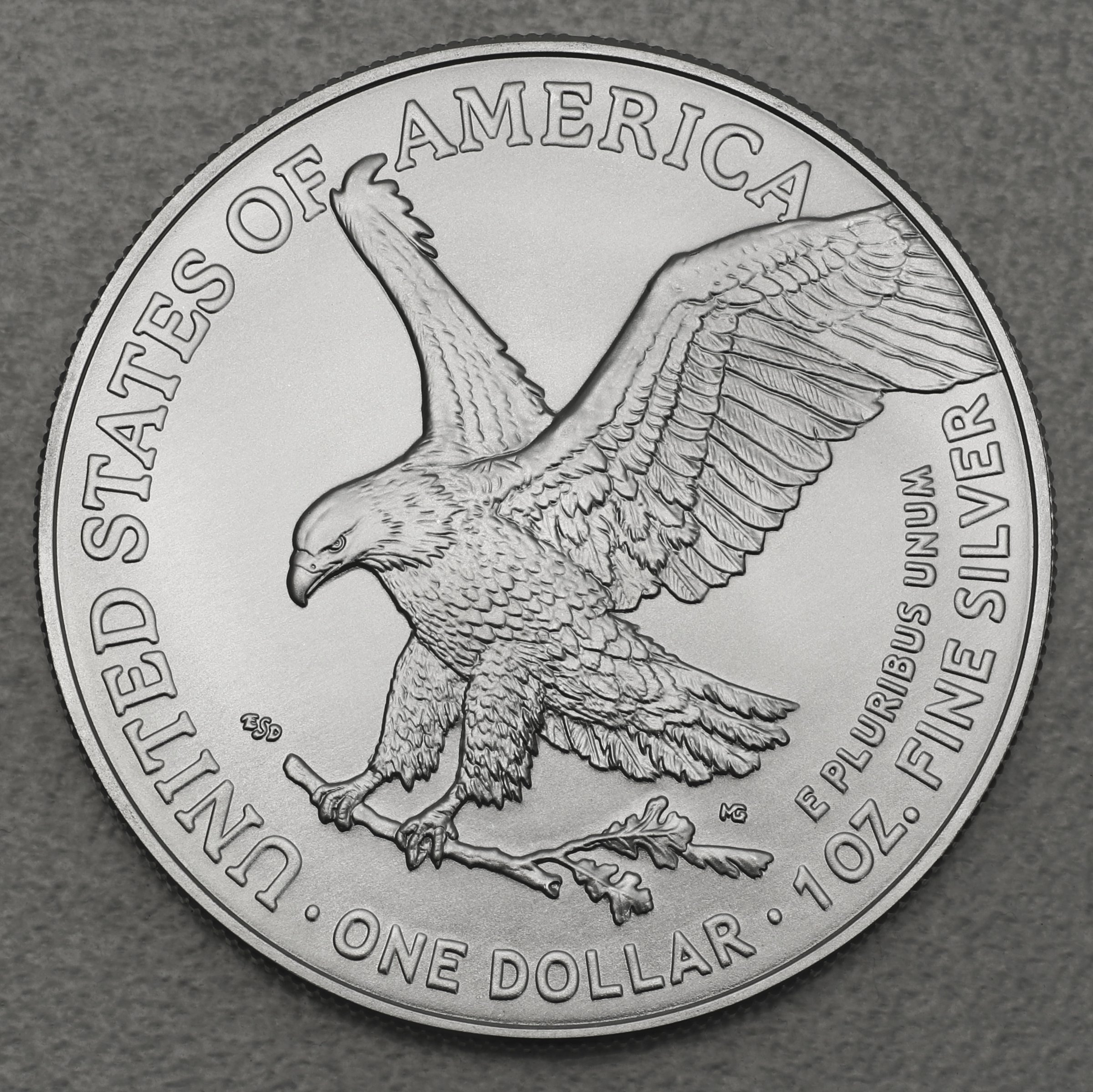 Silbermünze 1oz "American Eagle" 2022 Typ 2 diff. (USA) - Hauptansicht