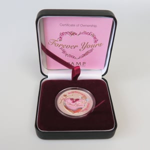 Silbermedaille 1oz "Forever Yours" PAMP - Miniaturansicht 4