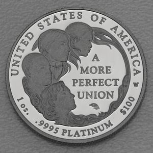 Platinmünze 1oz "American Eagle" 2009 Preamble of the Constitution Serie (USA) - Miniaturansicht 2
